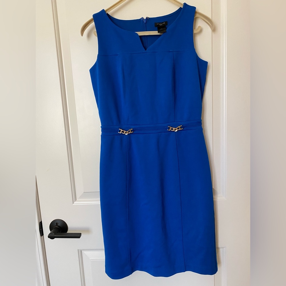 Petite blue dress